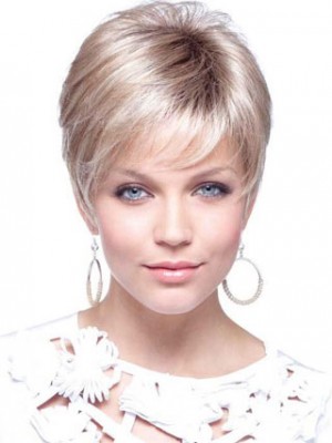Beautiful Pixie Style Short Capless Wig