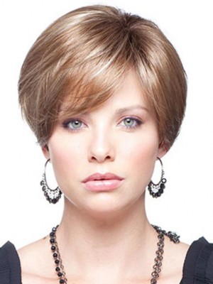 Synthetic Capless Short Wig