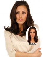 14 Inches 8 pcs Clip in Human Hair Extensions