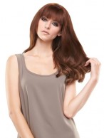 Simple Human Hair Clip-in Fringe