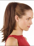 Synthetic Ponytail With Claw Comb Attachment