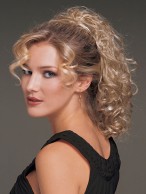 Long Curly Synthetic Claw Clip Ponytail