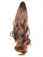 Claw Clip Synthetic Wavy Ponytail