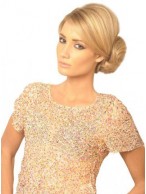 Synthetic Clip-In Small Messy Bun