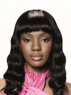 Discount Black Wavy Human Hair Wigs