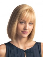 Beautiful Blonde Monofilament Human Hair Wigs