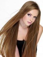 Natural Long Straight Lace Front Wig