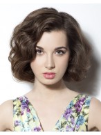 Classic Lace Front Wavy Human Hair Wigs
