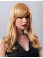 Suitable Long Wavy Remy Human Hair Wigs