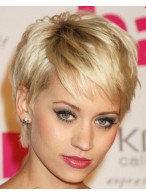 Fabulous Short Blonde Capless Wig