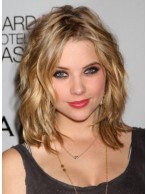 Modern Long Wavy Lace Front Wig