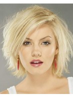Suitable Long Blonde Remy Human Hair Wigs