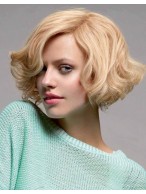 Amazing Bob Curly Remy Human Hair Wig