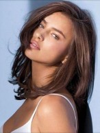 Irina Shayk Lace Straight Human Hair Wig