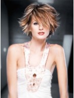 Fashion Short Straight Capless Synthetic Wigs