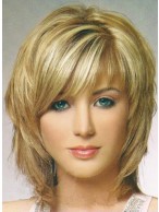 Trendy Short Layered Synthetic Wig