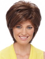 Wonderful Short Straight Synthetic Wigs