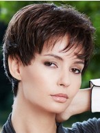 Popular Short Boycuts Capless Wigs