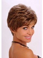 Discount Auburn Wavy New Synthetic Wigs