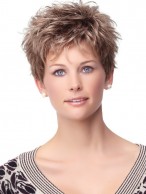 Gorgeous Short Brown Boycuts Wigs