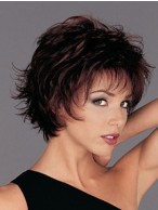 Fashionable Short Wavy Synthetic Wigs