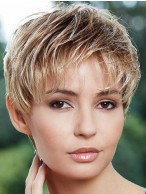 Short Fashion Boycuts Synthetic Wigs