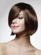 Brown Capless Remy Human Hair Wig-WWA005