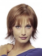 Brown Capless Remy Human Hair Wig-WWA060