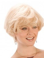 Blonde Lace Front Remy Human Hair Wig-WWA061