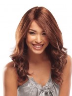 Red Monofilament Remy Human Hair Wig-WWA072
