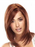Red Lace Front Remy Human Hair Wig-WWA075