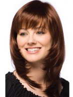 Auburn Capless Remy Human Hair Wig-WWA107