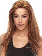Red Monofilament Remy Human Hair Wig-WWA137