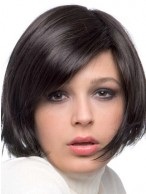 Black Lace Front Remy Human Hair Wig-WWA149
