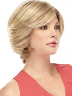 Blonde Lace Front Remy Human Hair Wig-WWA163