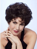 Brown Lace Front Remy Human Hair Wig-WWA191