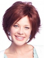 Red Lace Front Remy Human Hair Wig-WWA214