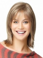 Brown Capless Remy Human Hair Wig-WWA252