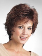 Brown Capless Synthetic Wig-WWA296