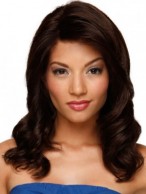 Brown Lace Front Remy Human Hair Wig-WWA302