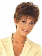 Auburn Monofilament Remy Human Hair Wig-WWA304