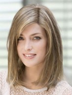 Blonde Monofilament Remy Human Hair Wig-WWA324