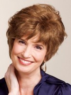 Red Capless Remy Human Hair Wig-WWA326