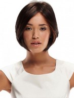 Brown Lace Front Remy Human Hair Wig-WWA344