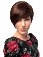 Auburn Capless Remy Human Hair Wig-WWA362