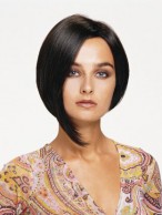 Black Lace Front Remy Human Hair Wig-WWA364