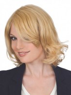 Blonde Lace Front Remy Human Hair Wig-WWA369