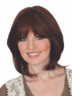Auburn Lace Front Remy Human Hair Wig-WWA372