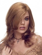 Auburn Lace Front Remy Human Hair Wig-WWA400