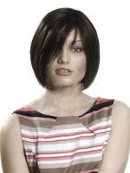 Black Lace Front Remy Human Hair Wig-WWA422